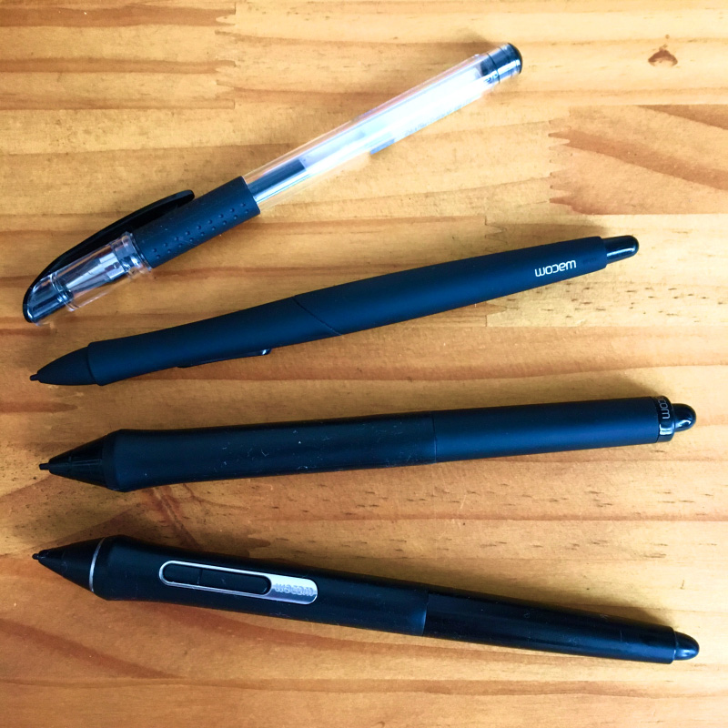 ペンタブ】Wacomクラシックペン・標準ペン・プロペン2を比較レビュー！ユーザー別オススメペンも紹介